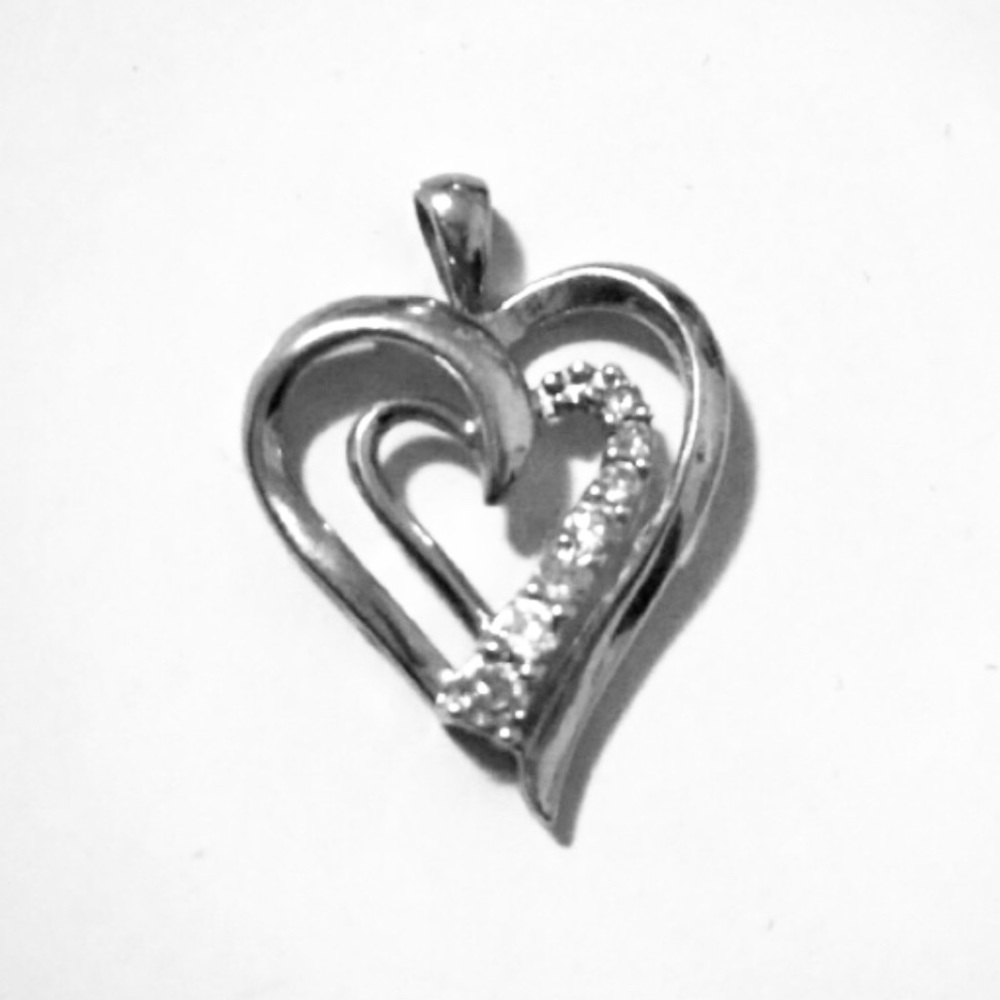 REAL 💎 Diamond Heart Pendant❤️